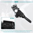 thumbnail image 4 of Unique Bargains Turn Signal Switch Multifunction Combination Switch for Toyota Camry 2007-2011 No.84140-33211, 4 of 7