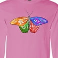 thumbnail image 4 of Inktastic Artistic Butterfly Long Sleeve T-Shirt, 4 of 5