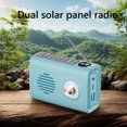 thumbnail image 2 of Mini Altavoz Portátil Radio Al Aire Libre Compatible Con Dientes Solar Soporte Colorido Llamado A Mano para Una Mejora La Oficina en Casa Azul, 2 of 9