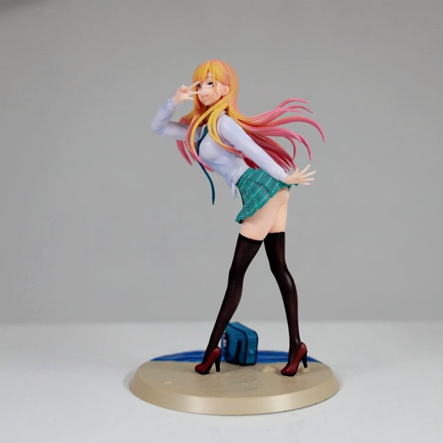 Figura de acción de My Dress-Up de 23cm, Darling Marin Kitagawa, Sexy, de Anime, Marin Kitagawa, Bikini, modelo de colección para adultos, muñecos de juguete Gong Bohan LED
