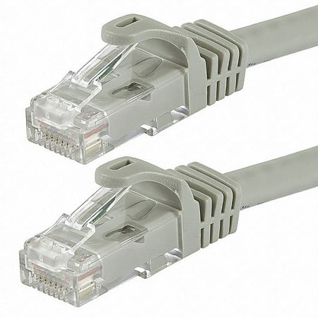 UPC: 0710348873999 | Monoprice Patch Cord Cat 6 Flexboot Gray 14 ft. 9800