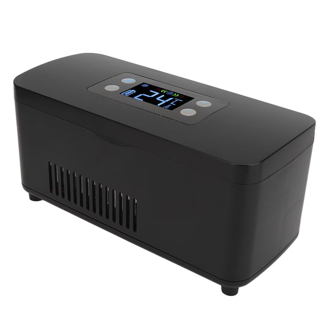 Insulin Refrigerator, Insulin Cooler Box Big Screen Mini For Vehicle For Family