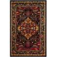 thumbnail image 2 of SAFAVIEH Cherokee Abby Traditional Area Rug, Black/Blue, 5'1" x 7'6", 2 of 6