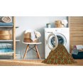 thumbnail image 2 of Ahgly Company Machine Washable Indoor Round Transitional Brown Area Rugs, 5' Round, 2 of 7