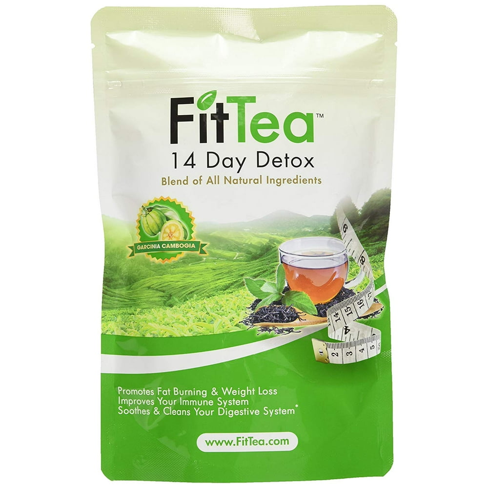Fit Tea 14 Day Detox Herbal Weight Loss Tea Natural Weight Loss, Body Cleanse and Appetite