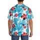 thumbnail image 3 of Fotbe Hawaiian Style Camisa Estampada de Manga Corta para Hombre, Casual de Verano, Estilo Playero, Sin Arrugas-Medium, 3 of 5