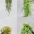 thumbnail image 2 of Planta colgante de imitación de eucalipto, planta falsa realista, guirnalda de plantas artificiales de vid, 2 of 8