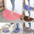 thumbnail image 2 of Alfombra suave antideslizante para baño, tapete para el suelo, barrera contra la suciedad, cojín semicircular para puerta y suelo, 2 of 2