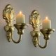 thumbnail image 1 of 2 piezas de portavelas de pared, adorno vintage de hierro , soporte para velas decorativo para sala de estar, dormitorio y fiestas., 1 of 8