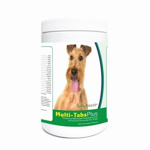 Healthy Breeds 840235181774 Irish Terrier Multi-Tabs Plus Chewable Tablets - 365 Count