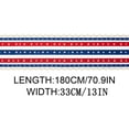 thumbnail image 3 of Dtchengua July 4th Table Runner - Patriotic Red Blue and White Decoration for 250th Anniversary Memorial Day Independence Day USA American Holiday Kitchen Dining Room Decor Party, 3 of 7