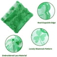thumbnail image 2 of 2 Pack Table Runner, 13 x 72 Inch Lace Embroidered Tablecloth for Dinners Party Spring Wedding Shower Supplies\u2026 (Shamrock), 2 of 7