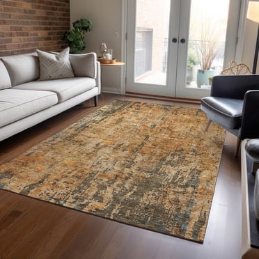 Addison Rugs Chantille Indoor/Outdoor Copper Washable Rectangle Rug, 10' x 14'