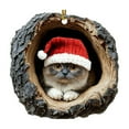 thumbnail image 1 of Adorno Navideño Plano de Acrílico para Mascotas | Decoración Navideña Rústica y Elegante | Regalo Ideal para Amantes de Los Animales | Colgante de Acrílico | Incluye Elegante Caja de Regalo, 1 of 1