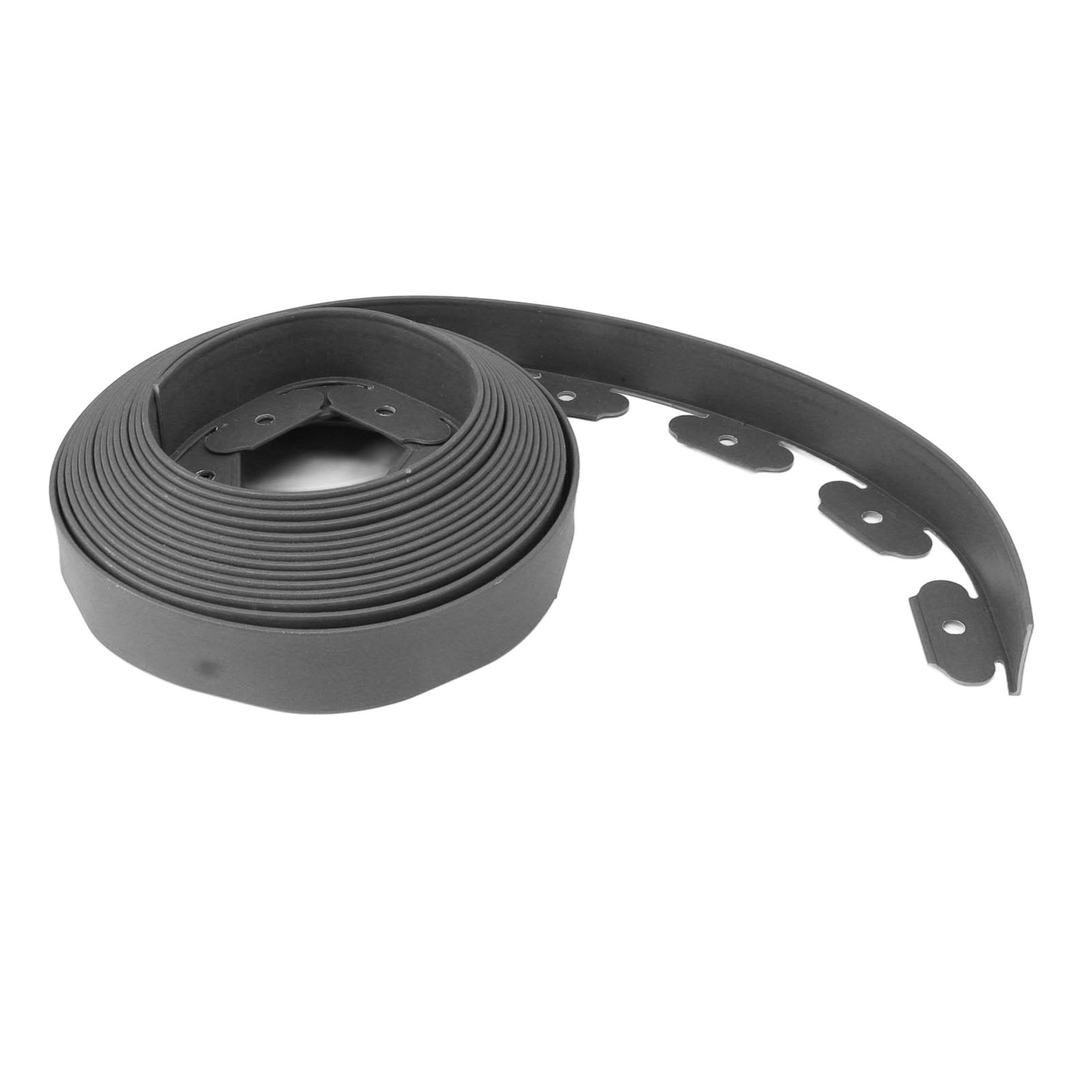 Suodoka Landscape Edging Kit PE L Shaped Easy Deformation No Dig Garden Border Edging for Landscaping Grey 2 x 2 x 393.7 inches / 5 x 5 x 1000 cm Includes 30 Spikes