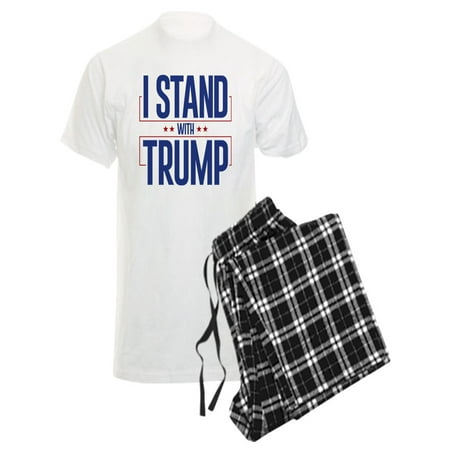 

CafePress - I Stand With Trump - Men s Light Pajamas