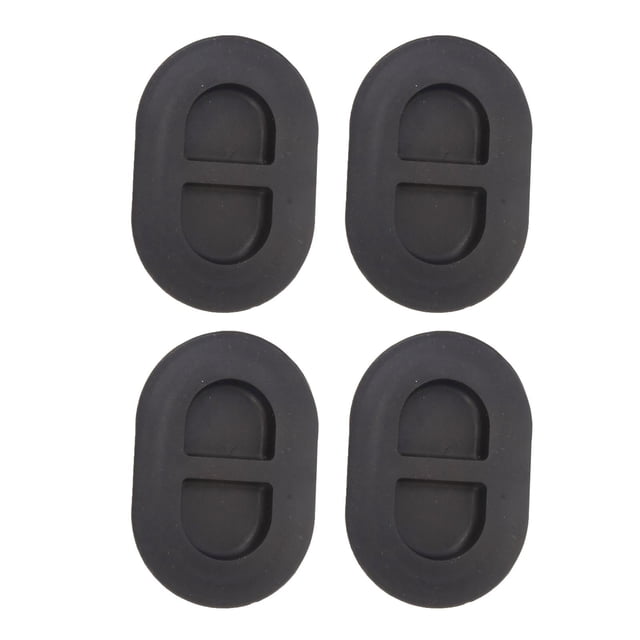 Tapones De Drenaje Para Bandeja De Piso De 4 Piezas, Reemplazo Negro Para Jeep Wrangler JL 2018+