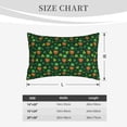 thumbnail image 4 of Daiia St. Patrick's day Pattern Bedding Waterproof Pillow Protector Zippered Queen – Bed Bug Proof Pillow Encasement-14"x20", 4 of 6