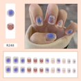thumbnail image 1 of (Regalo) Uñas Postizas Acrílicas Estilo Francés Blanco Rosa 24 Piezas Gao Jinjia unisex, 1 of 2