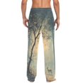 thumbnail image 4 of FORMRS Mens Pajama Pants with Pockets Sleepwear Lounge Bottoms Sizes S-2XL, Retro Forest, 4 of 7