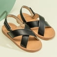 thumbnail image 2 of JSCDRPDWL Sandals for Girls Size 4 Irish Dance Shoes Children Shoes Fashion Comfortable Soft Sole Sandals Beach Outdoor Flat Casual Sandals, Fashionable Beach Casual Sandals for Kids Girl 5 Years, 2 of 5