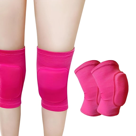 BESTSKY 2 Pcs Knee Pads for Women, Anti-Slip Volleyball Knee Sleeves