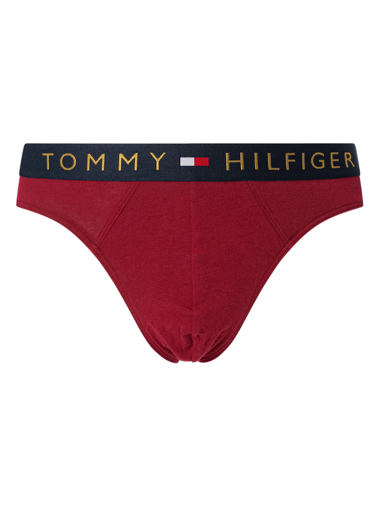 Pack 5 WB Multicoloured Hilfiger Briefs, Tommy Gold