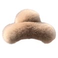 thumbnail image 2 of Eoperou Hair Claw Furry Flush Strong Claw Anti-slip Anti-break Solid Color Hair Organization Decoration Lady Hair Clamp Hair Gripper, 2 of 8