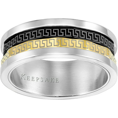 Keepsake Men's Devine Stainless Steel Band