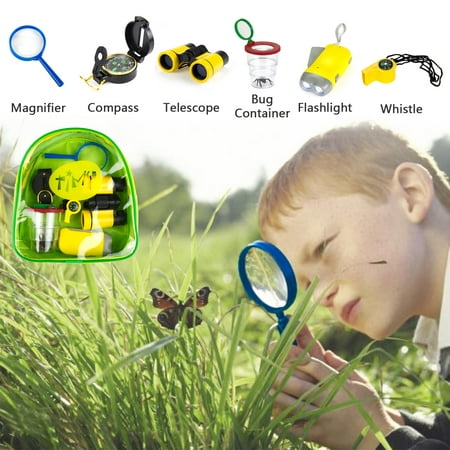 Timy 6 in 1 Outdoor Exploration Kit for Kids Adventurer