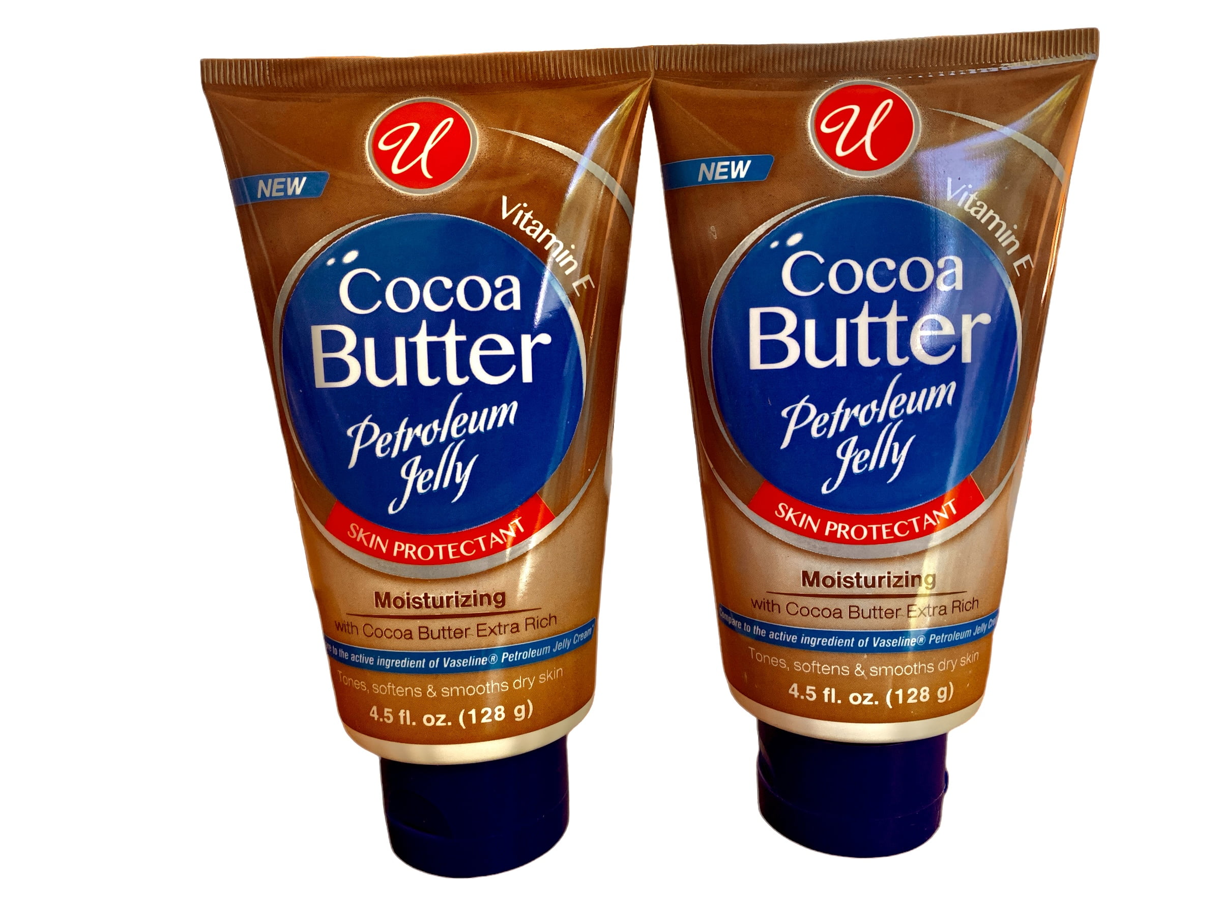 U Cocoa butter Vitamin E Petroleum Jelly Skin Protectant Moisturizing with Cocoa Butter Extra