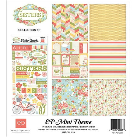 Echo Park Paper Sisters Collection Kit 12"X12"-