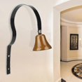 thumbnail image 4 of Doorbell Wall Mounted Metal Business Holder Pet Training Bell Black 40mm., 4 of 5