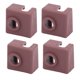 thumbnail image 5 of 12 Uds calcetines de silicona cubierta de bloque térmico para piezas de impresora 3D de bloques de aluminio calentados MK7/8/9, 5 of 8