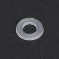 thumbnail image 4 of Uxcell 8.5mm O.D. 1mm Thick Nylon Flat Washers for M4 Screw Bolt, 100 Count, 4 of 6