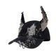 thumbnail image 2 of Gorra de béisbol con orejas de animal, regalo, gorra vaquera para primavera y verano, para mujeres y hombres, deportes y viajes. Orejas cortas negras, 2 of 8
