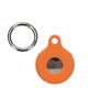 thumbnail image 1 of Funda de Silicona AirTag con Llavero, Compatible con Apple AirTags, Naranja-Naranja- brillar Electrónica, 1 of 4