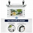 thumbnail image 2 of EchoSmile 30 qt. Rotomolded Cooler in White, 2 of 5