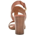 thumbnail image 3 of Tommy Hilfiger Womens Garza Faux Leather T-Strap Slingback Sandals, 3 of 3