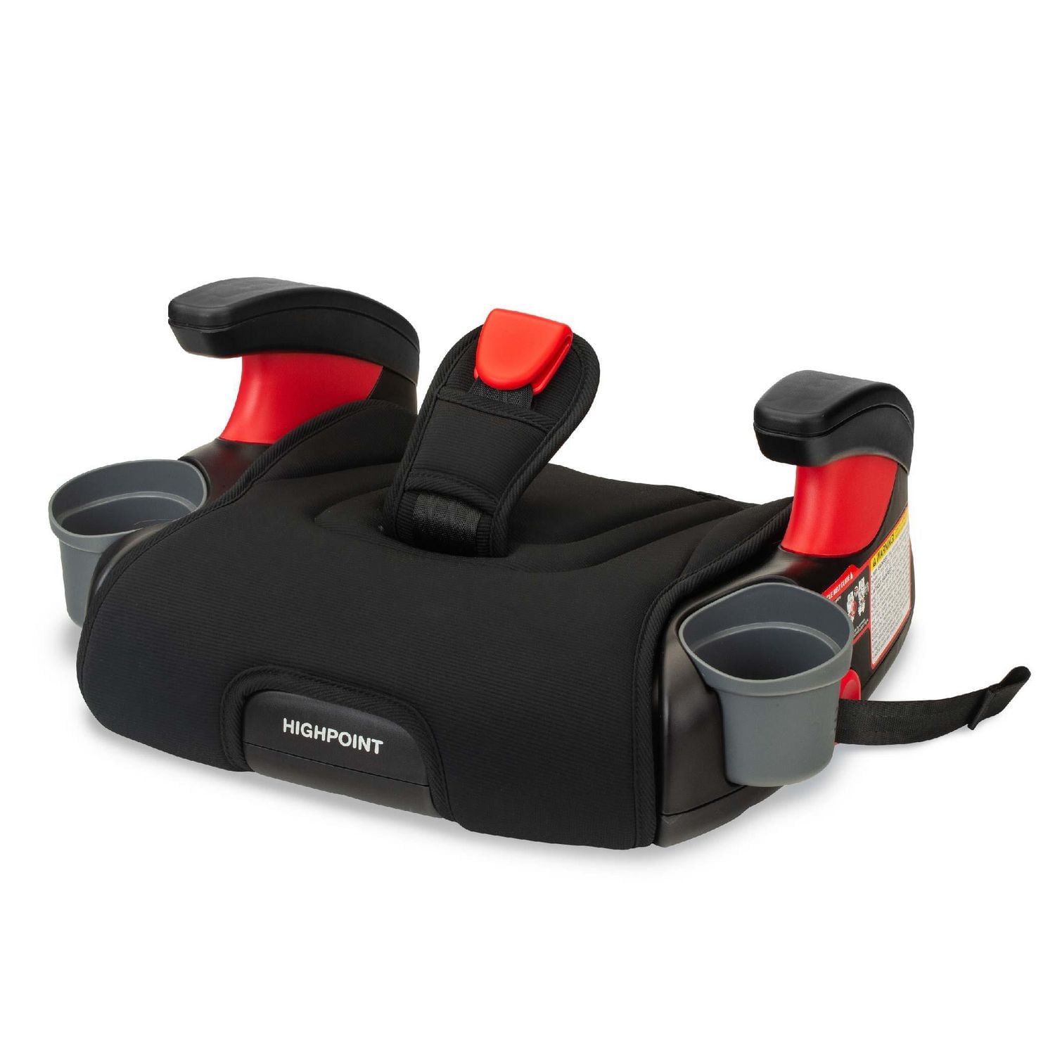 Britax Highpoint Backless Belt-Positioning Booster Seat, SafeWash Black Ombre