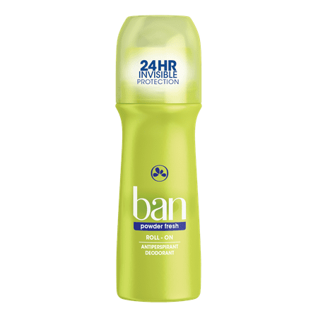 Ban Powder Fresh Roll-On Deodorant 3.5 oz (Best Roll On Deodorant)