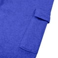 thumbnail image 6 of hotojiny Cargo Sweatpants for Men Casual Open Bottom Straight Leg Trousers with Multi Pockets Summer Lightweight Sweat Pant, 6 of 6