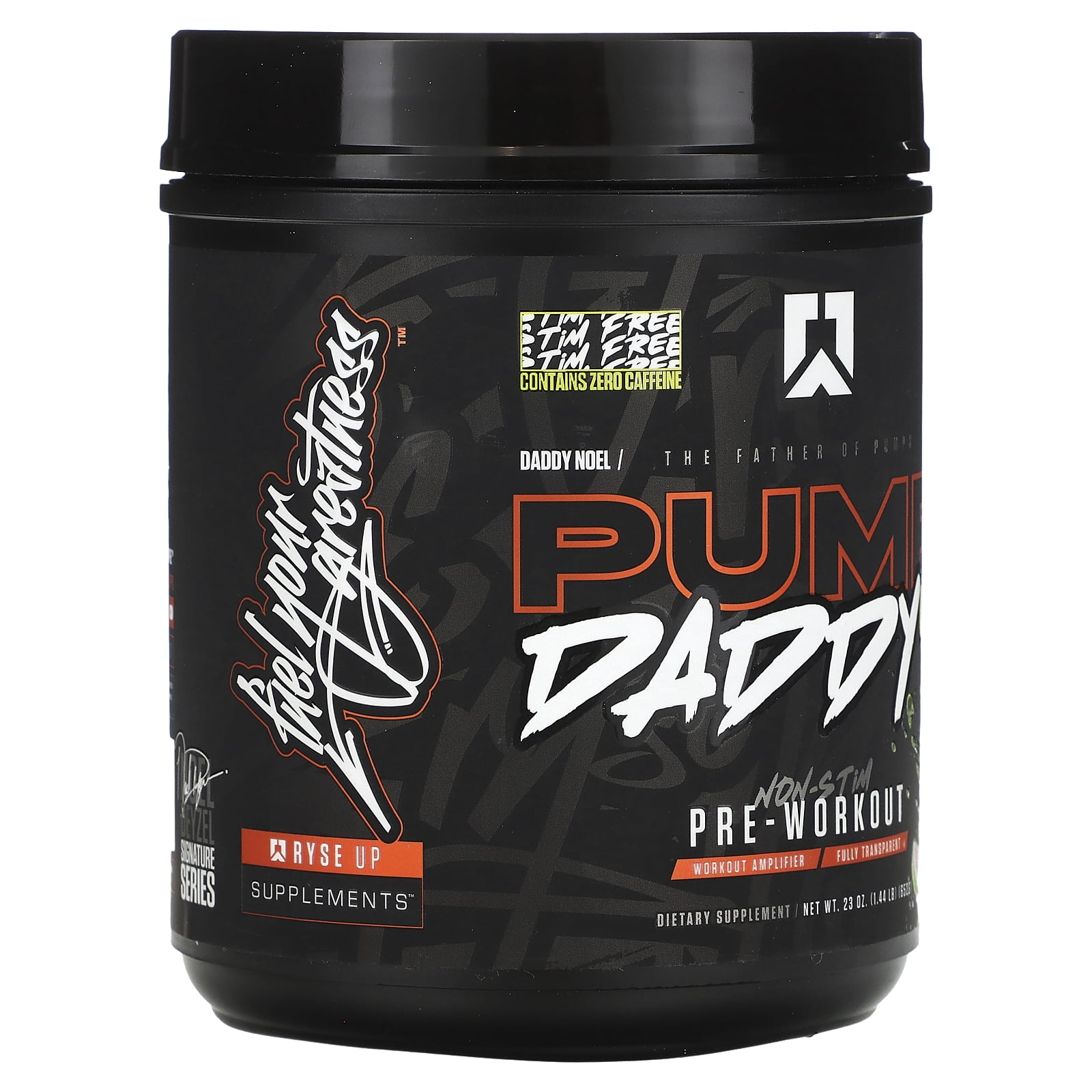 RYSE Pump Daddy V2 Pre Workout Powder - Candy Watermelon - 40 Servings