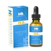 HanSkincare - Pure Hyaluronic Acid 30% Serum, EGF, DMAE, Palmitoyl Peptide, Organic Jojoba Oil, Orga