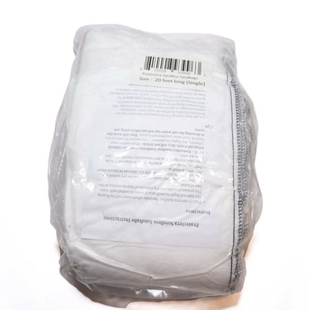 

Protectera - Sandless Sandbags - Water Absorbent Flood Barrier - 20ft x 8in - Single Unit