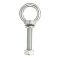 thumbnail image 3 of Uxcell M16 x 80mm Lifting Shoulder Eye Bolt Stainless Steel Lifting Ring Threaded Eyebolt with Nuts and Washers, 3 of 6