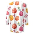 thumbnail image 5 of Brnmxoke Women Happy Easter Graphic Shirt Spring 2024,Womens 3/4 Sleeve Tshirt Happy Easter Day Tees Shirt Plus Size Easter Egg Tops Regular Fit Casual Tunic Tshirts, 5 of 5