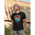thumbnail image 2 of Pismo Beach California Slogan Men T-Shirt, Male Small, 2 of 4