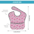 thumbnail image 4 of Easygdp Cute Watermelon Flamingo Bibs For Babies, Baby Bibs for Eating, Toddler Bibs, Waterproof Bibs, Feeding Bibs, for Toddlers, Boys, Girls, 4 of 8