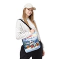 thumbnail image 2 of Hello Welcome Winter The Ski Samoyed Snowy Day All Over Print 3D Canvas Tote Bag Siberian Sammy Dog Lover Reusable Handbag - 13013, 2 of 5